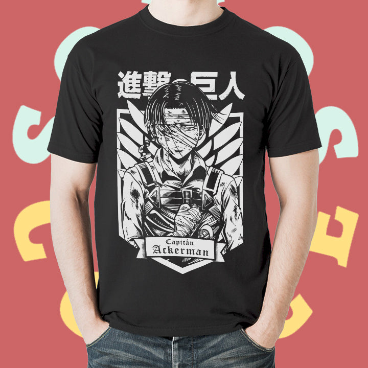 Polera Attack on Titan - Levi