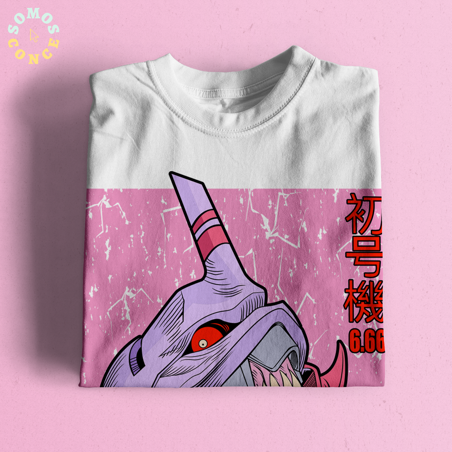 Polera Evangelion - Pink Eva