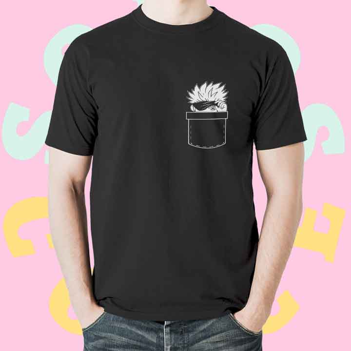 Polera Jujutsu Kaisen - Gojō Bolsillo