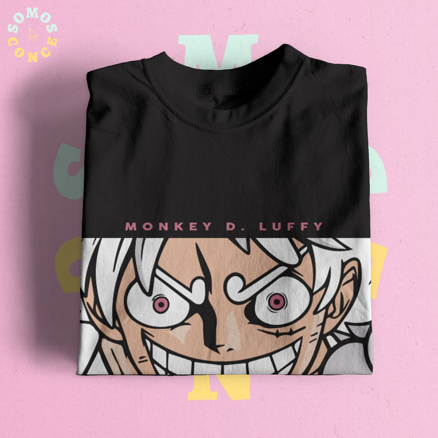 Polera One Piece - Luffy Gear 5 Sun God Nika