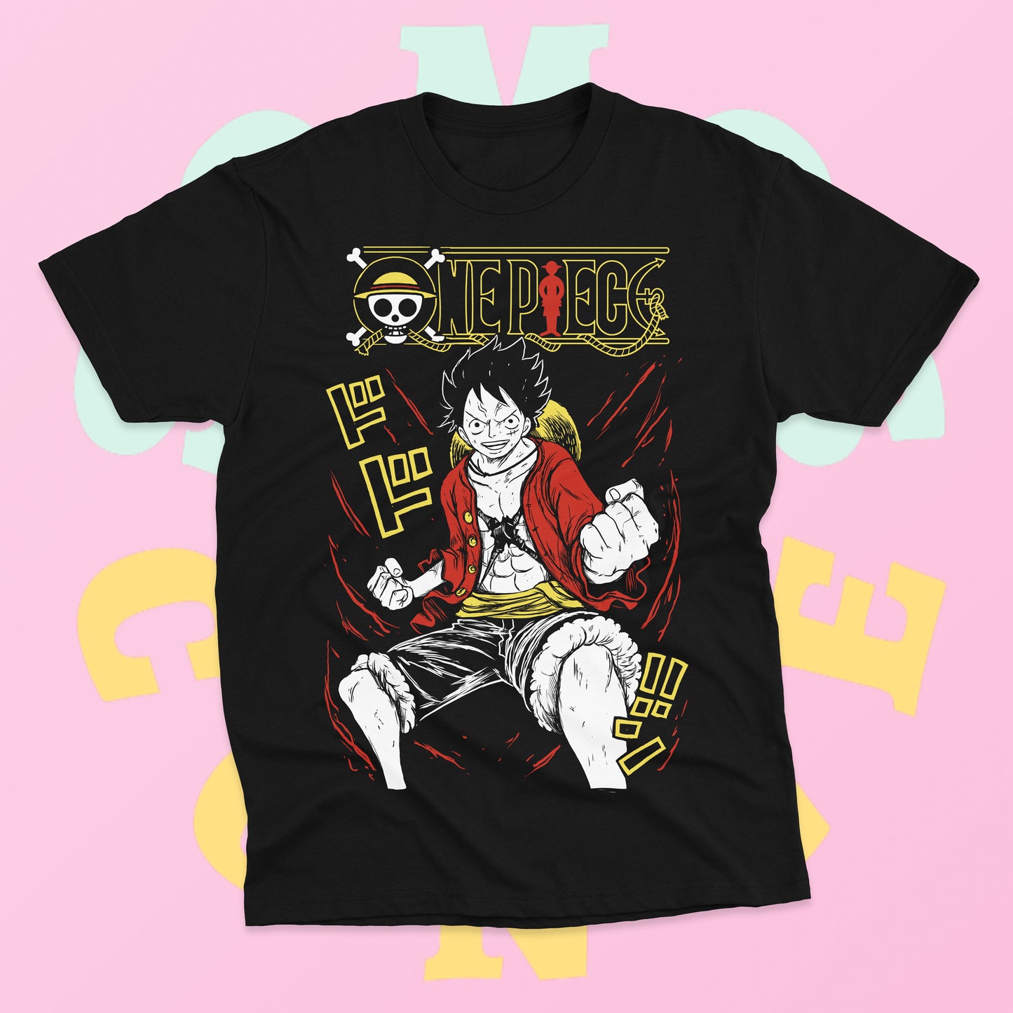 Polera One Piece - Luffy