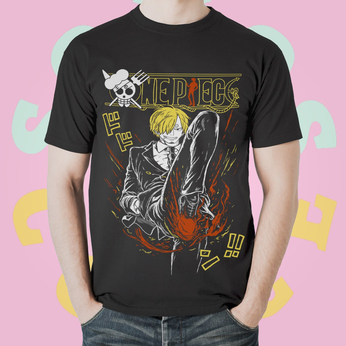 Polera One Piece - Sanji