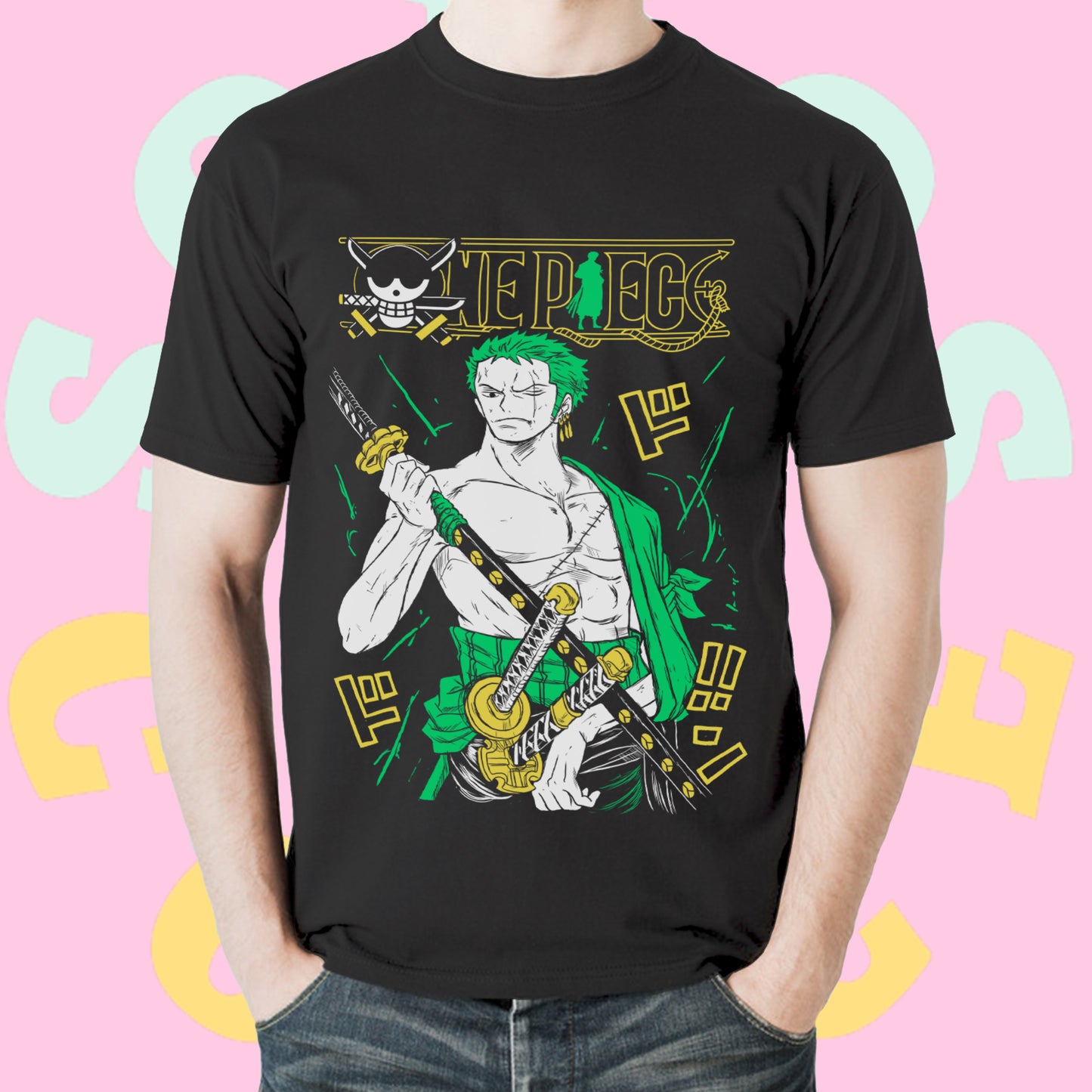 Polera One Piece - Zoro